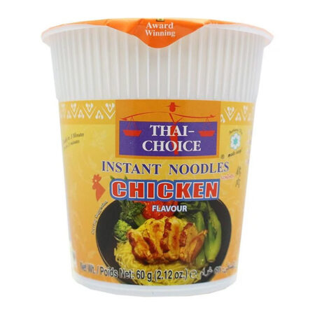 THAI CHOICE Kanalla maustetut nopeat nuudelit tuubissa 60g
