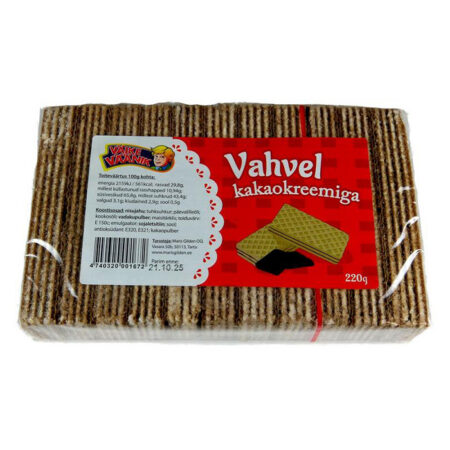 Vohveli kaakaokermalla 220g