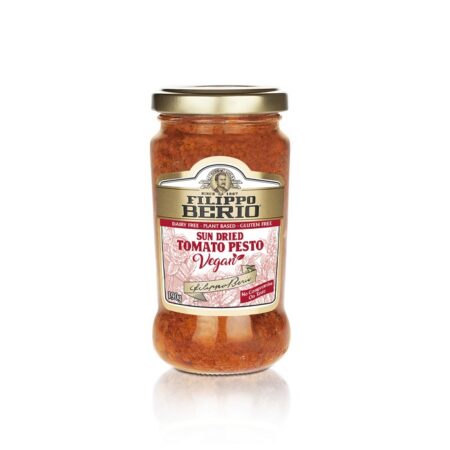 Vegan päikesekuivatatud tomatitega pesto 190g